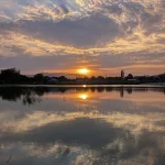 sunset lake 1